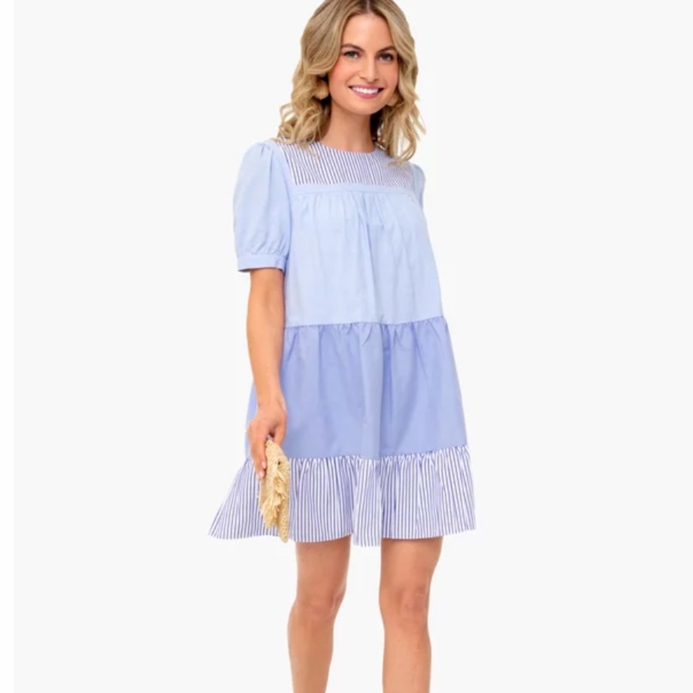 Tuckernuck blue striped dress